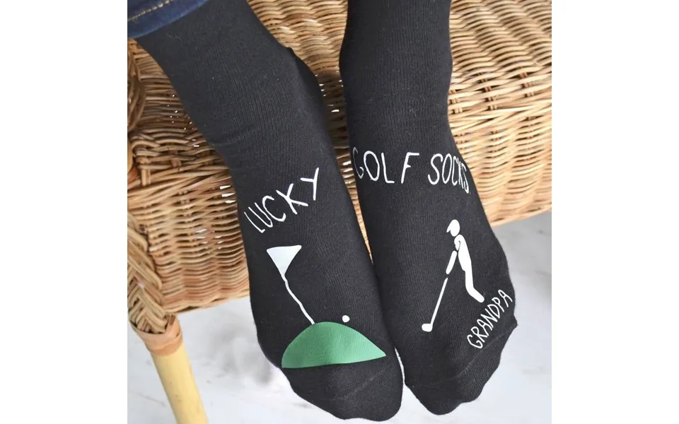 Personalised Lucky Golf Socks