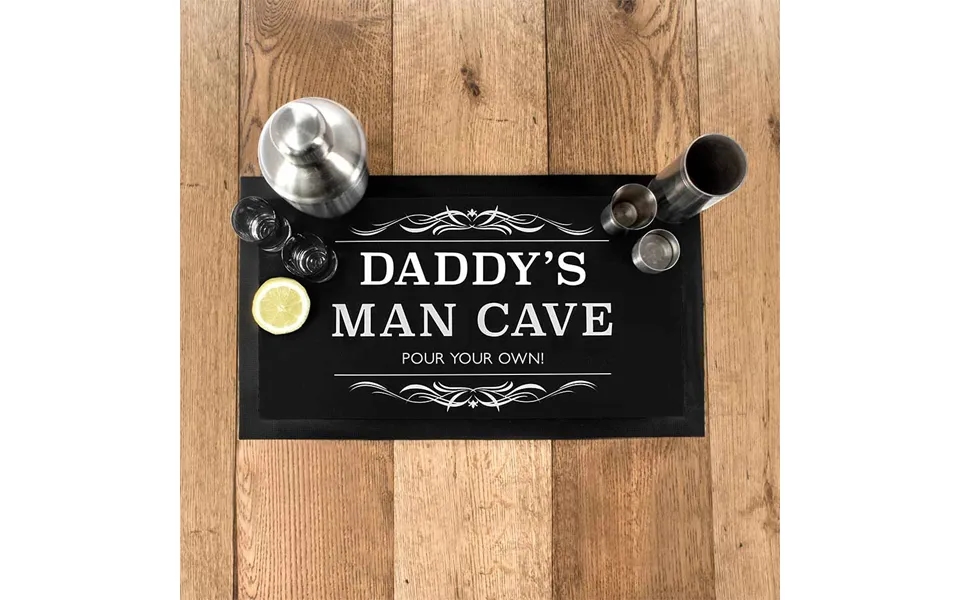 Personalised Man Cave Bar Mat
