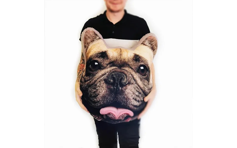 Personalised Mega Dog Mush Cush Cushion - Short Ears