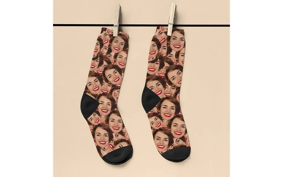 Personalised Men's Face Photo Socks