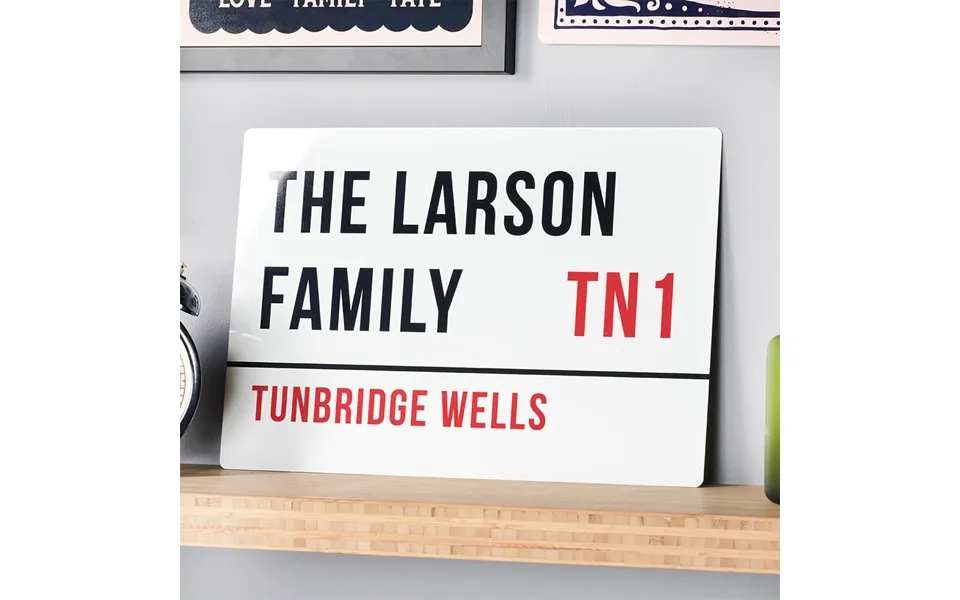 Personalised Metal Street Sign