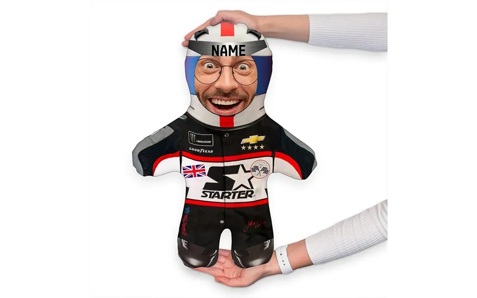 Personalised Mini Me - Race Driver Black