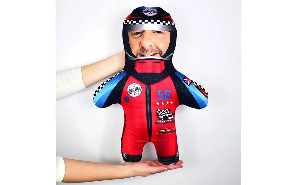 Personalised Mini Me - Race Driver Red