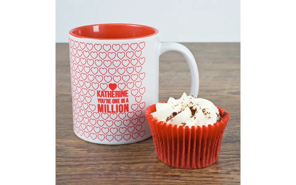 Personalised One In A Million Romantic Mug