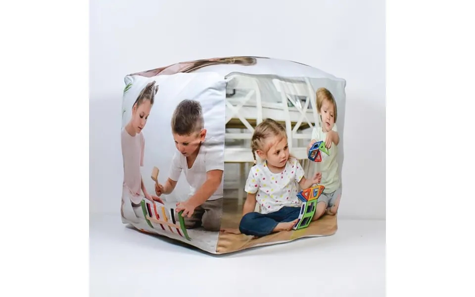 Personalised Photo Cube Cushion - 10