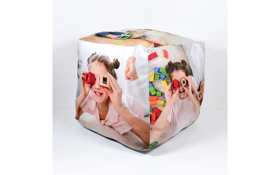 Personalised Photo Cube Cushion - 15