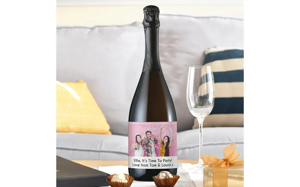 Personalised Photo Upload Bottle Of Prosecco