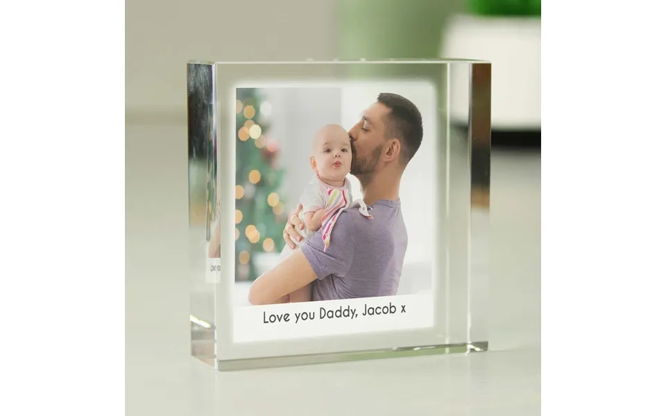 Personalised Photo Upload Crystal Token