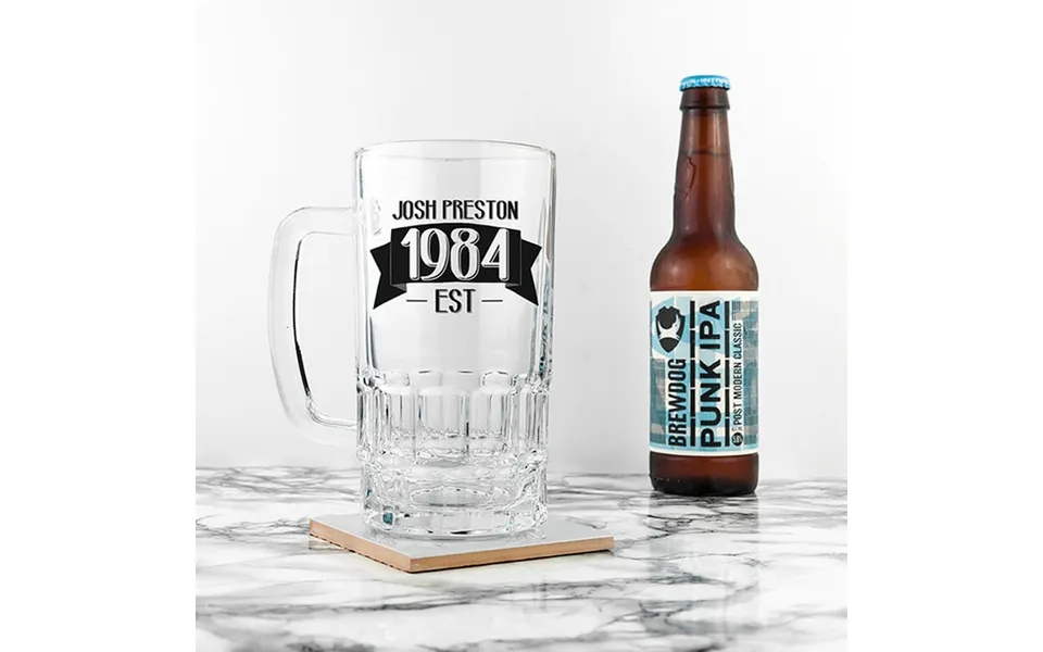 Personalised Pint Of Beer Tankard