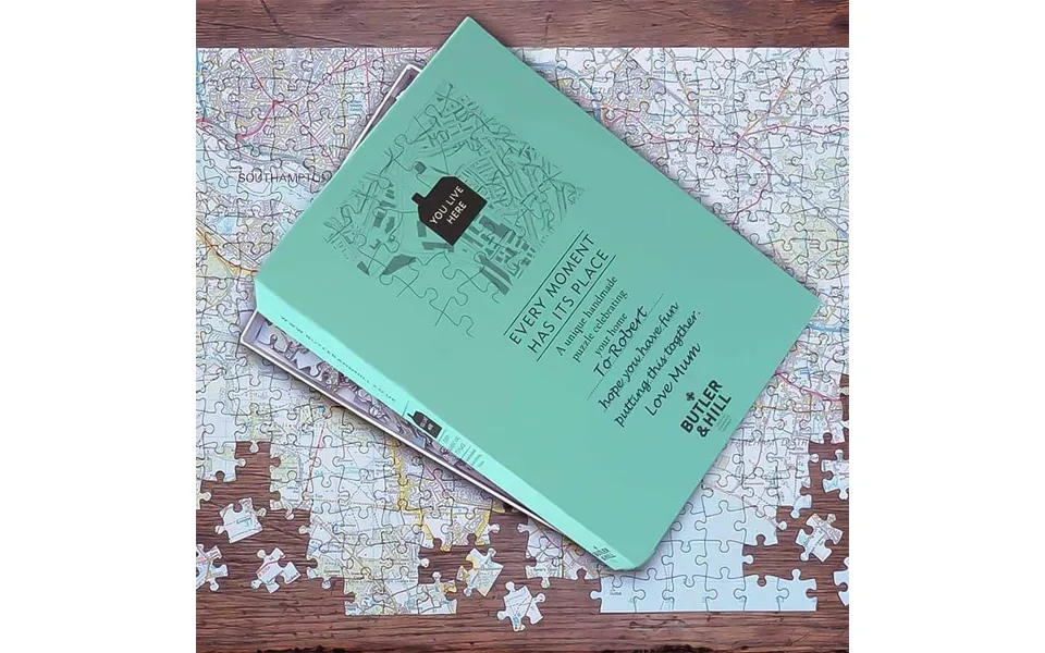 Personalised Postcode Jigsaw Puzzle