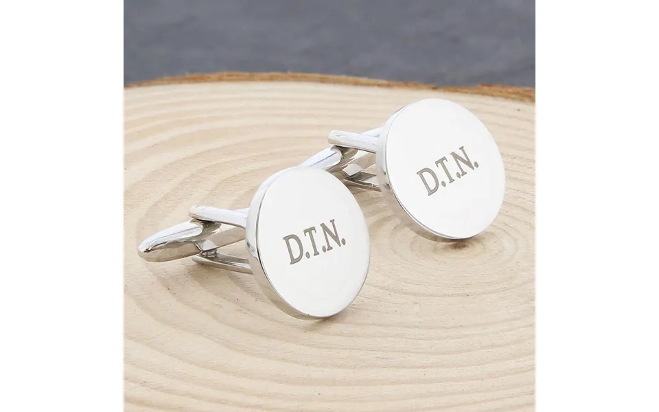 Personalised Round Cufflinks