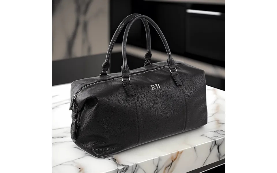 Personalised Vegan Leather Weekender Holdall