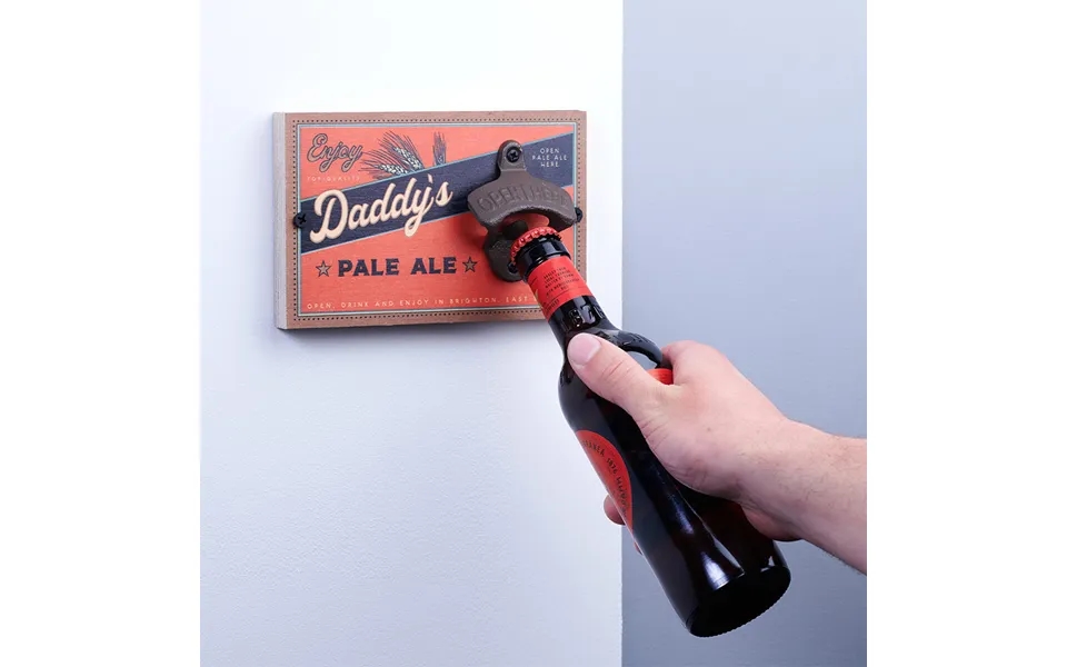 Personalised Wall Mounted Bottle Opener
