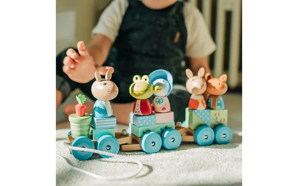Peter Rabbit Puzzle Train Kids Toy