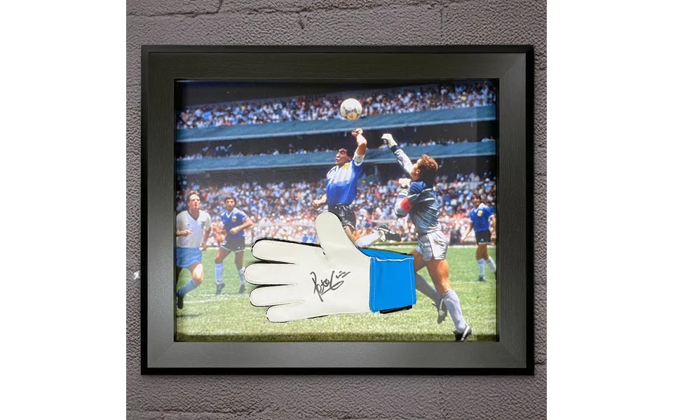 Peter Shilton Signed Glove - Framed