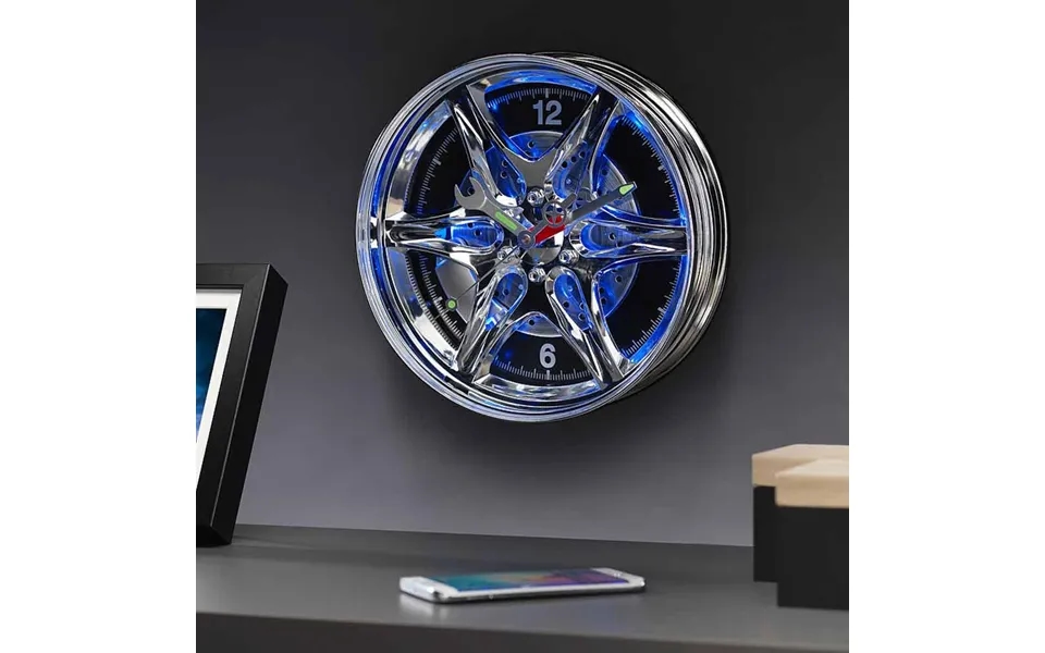 Red5 Neon Rim Wall Clock