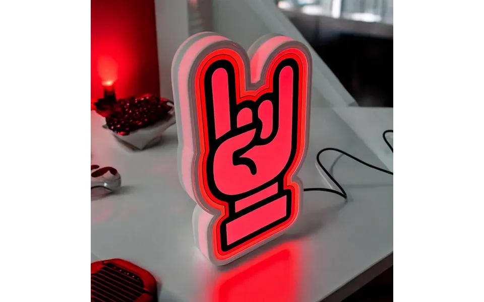 Rock Hand Led Lightbox
