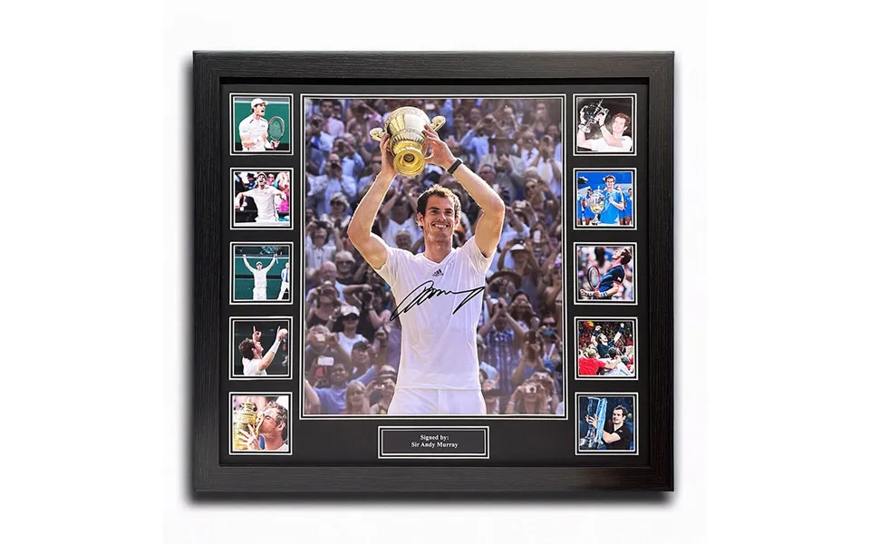 Sir Andy Murray Signed Photo - Framed