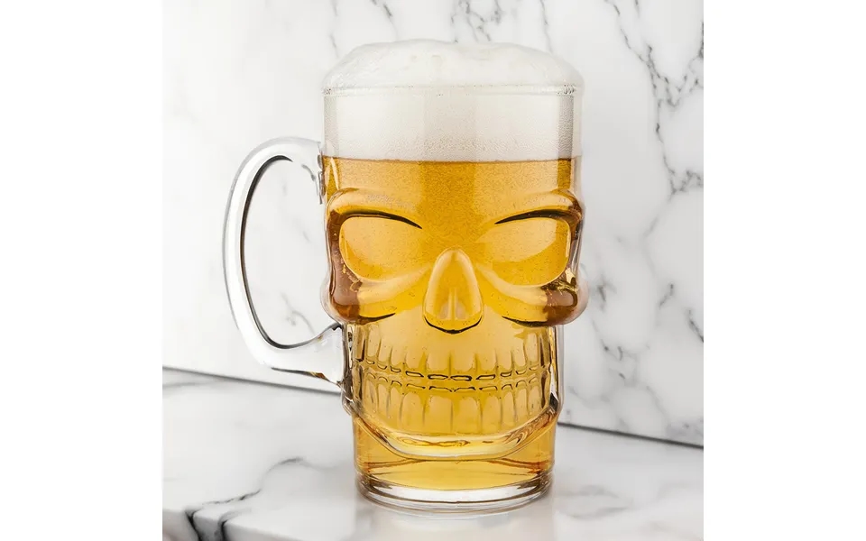 Skull Beer Glass