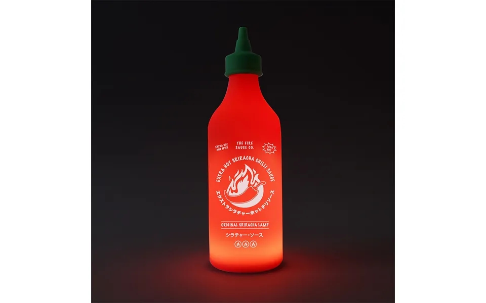 Sriracha Chilli Sauce Lamp
