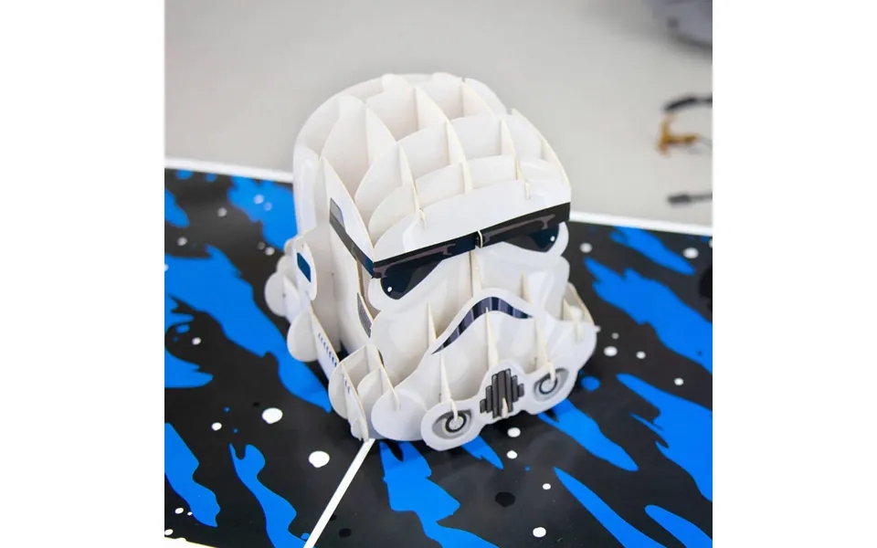 Stormtrooper Helmet Pop Up Card