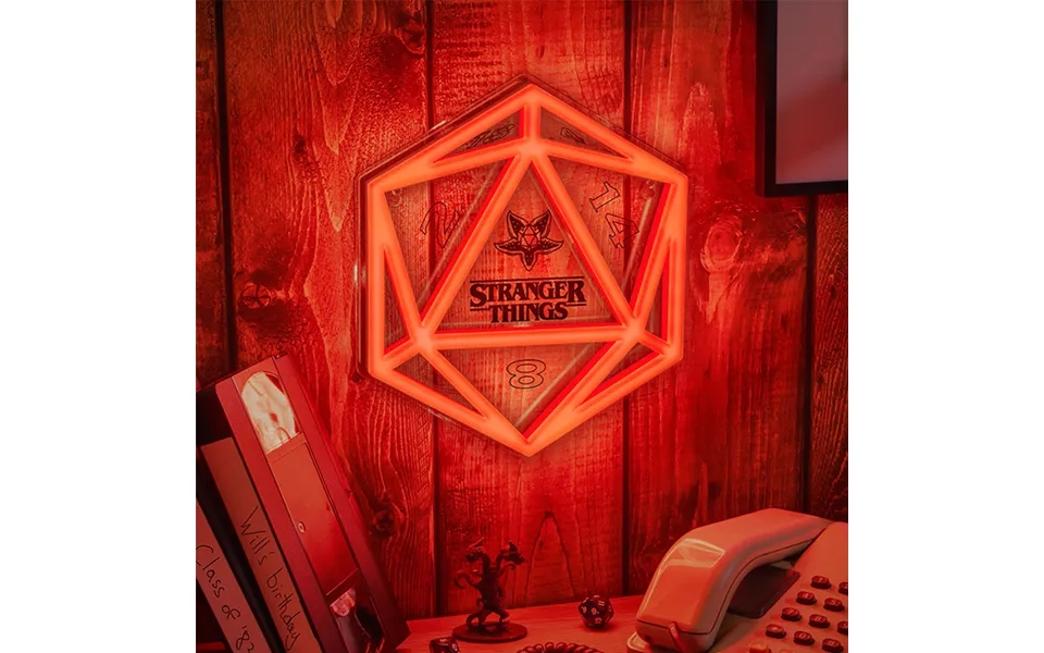 Stranger Things D20 Wall Mountable Led Neon Light