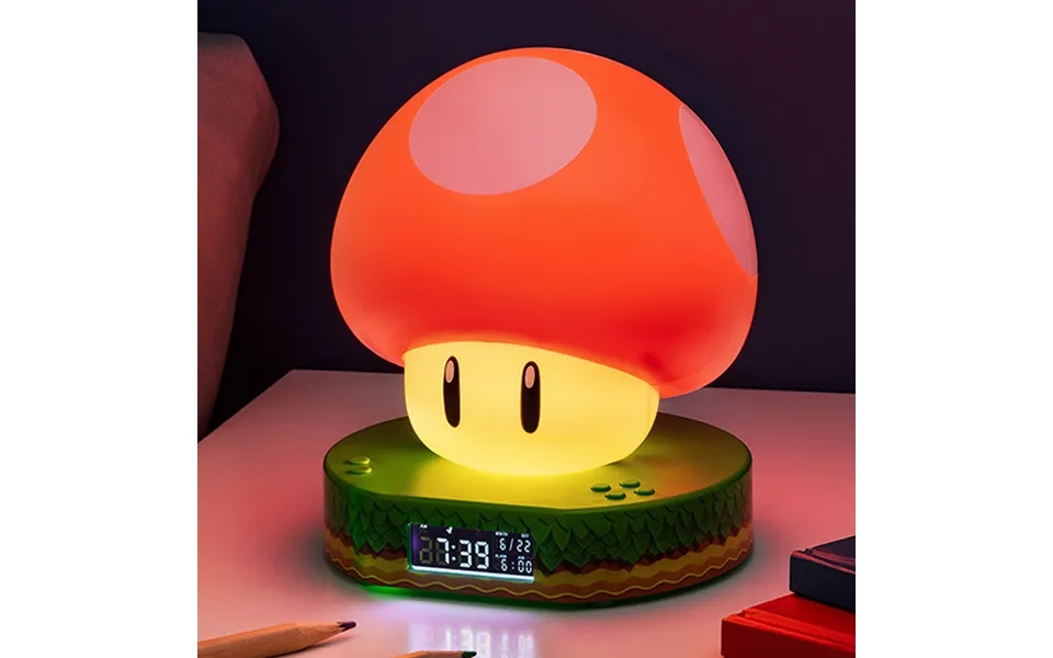Super Mario Mushroom Digital Alarm Clock