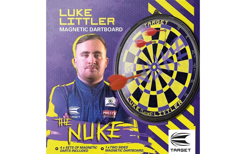 Target Luke Littler Magnetic Dartboard Set