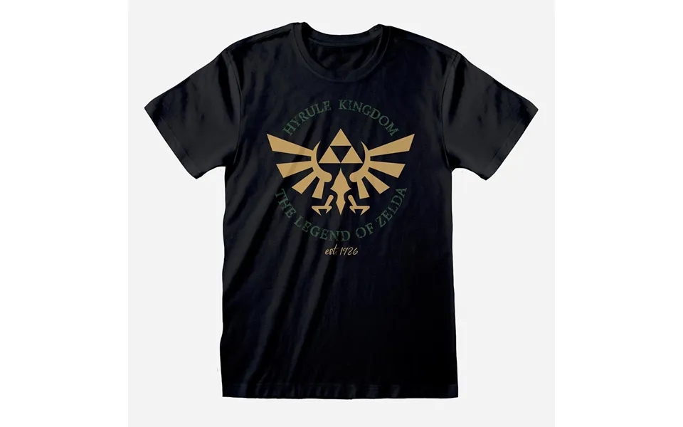 The Legend Of Zelda Hyrule Kingdom Crest T-shirt Small Out Stock