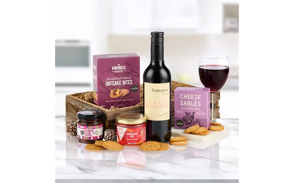 The Wine & Pate Tray Hamper