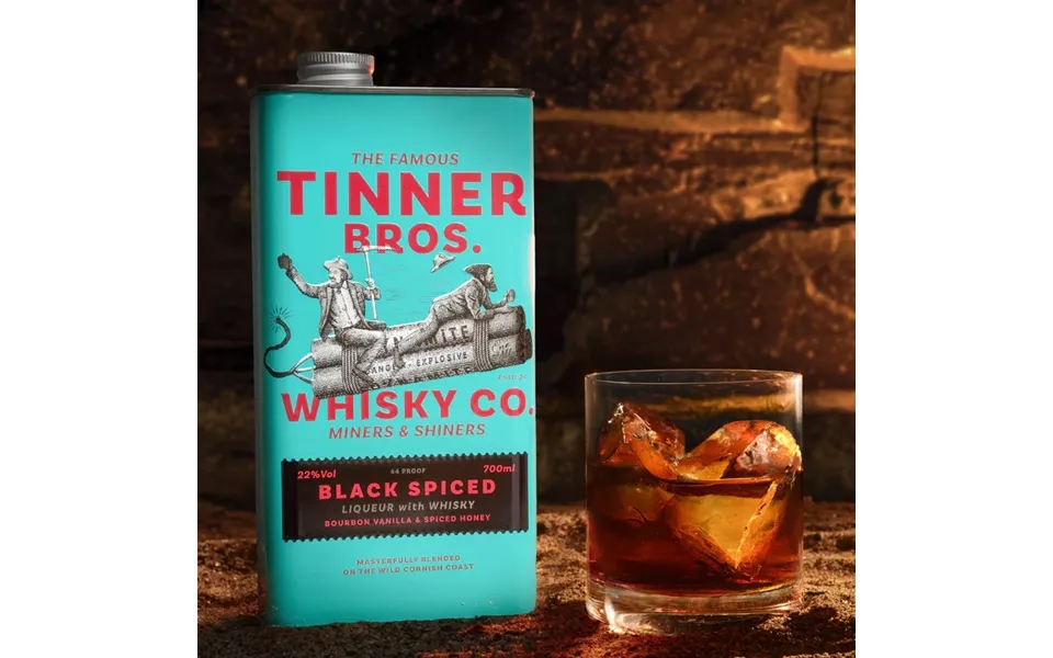 Tinner Bros. Black Spiced Whisky Liqueur