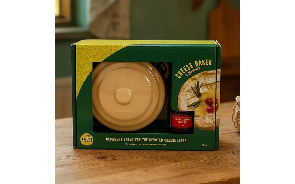 Treat Factory Cream Cheese Baker Boxed With Mango Apple Chutney