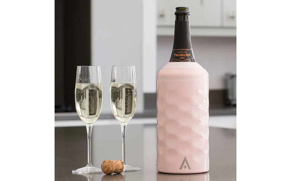 Uberstar Double Wall Stainless Steel Bottle Cooler - Pink