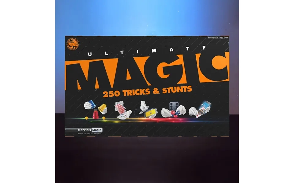 Ultimate Magic 250 Tricks & Stunts Set