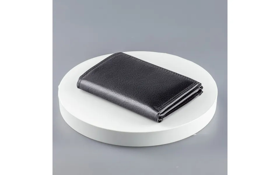 Visconti Compton Rfid Trifold Wallet - Black