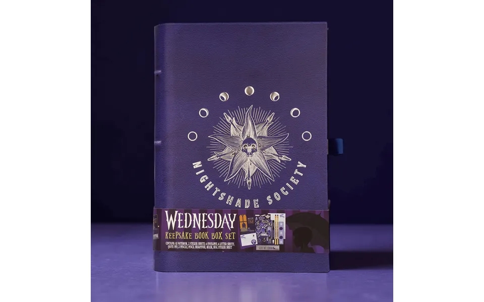 Wednesday Nightshade Book Keepsake Box