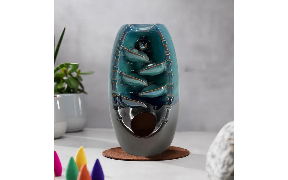 Wellbeing Cascading Smoke Incense Burner