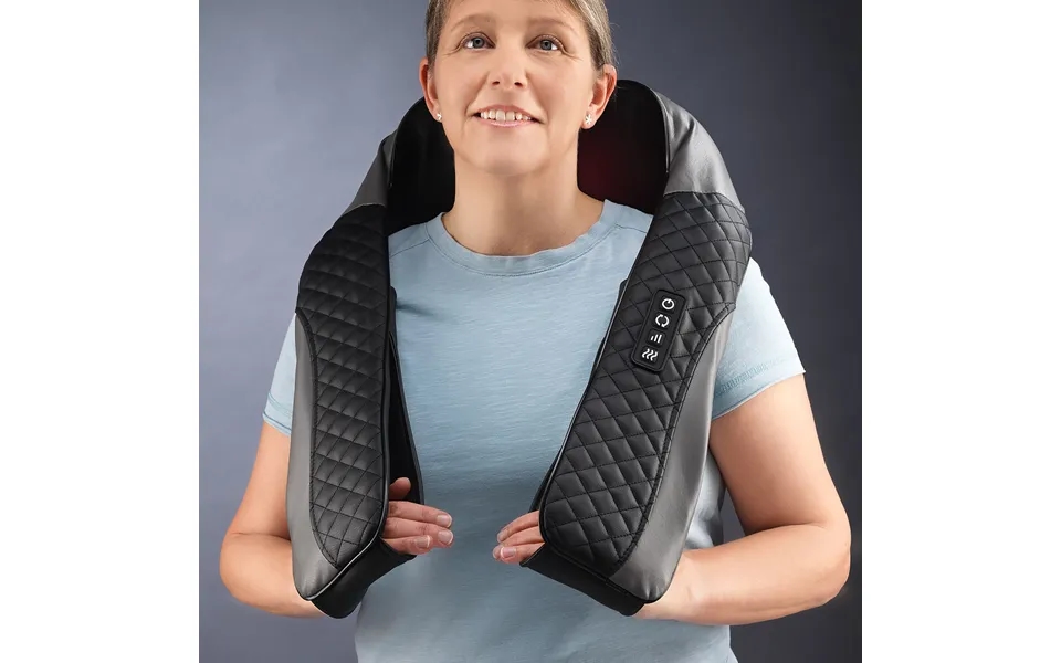 Wellbeing Shiatsu Back And Neck Massager With Arm Loops