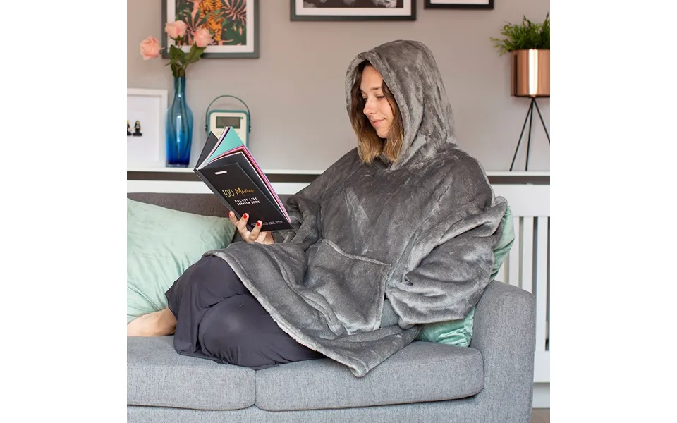 Winning Huggie Blanket In Grey