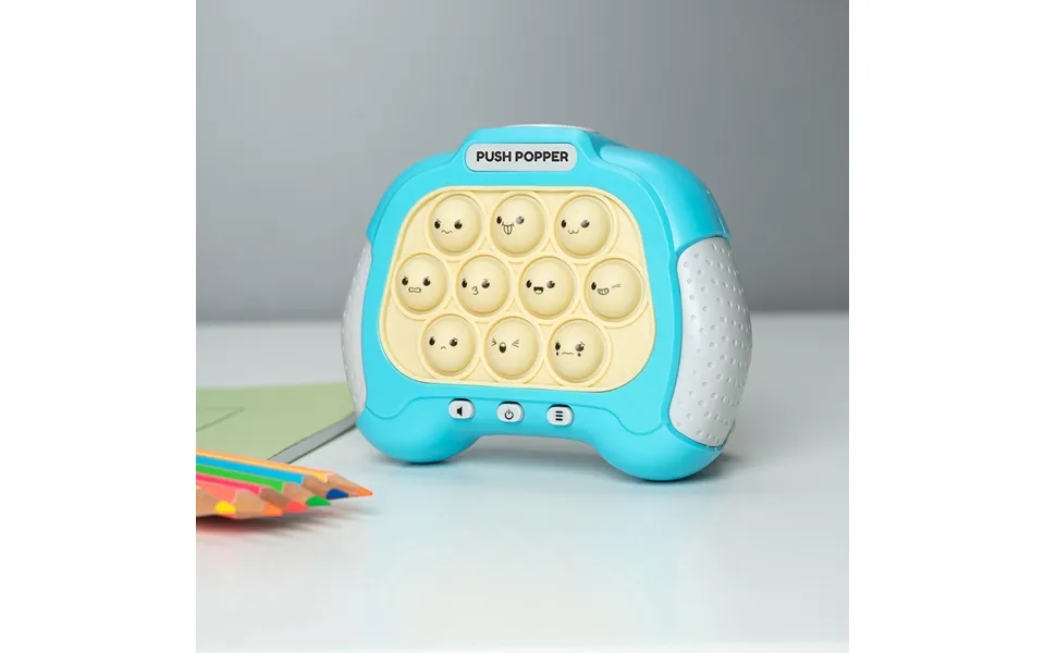 Winning Push Popper Game - Blue