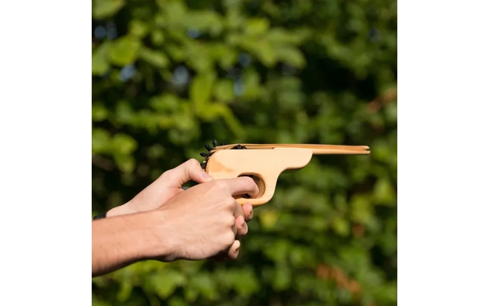 Wooden Rubber Band Shooter