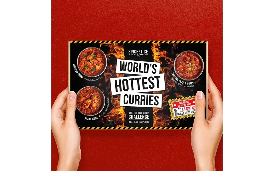World's Hottest Curries Collection Spice Set