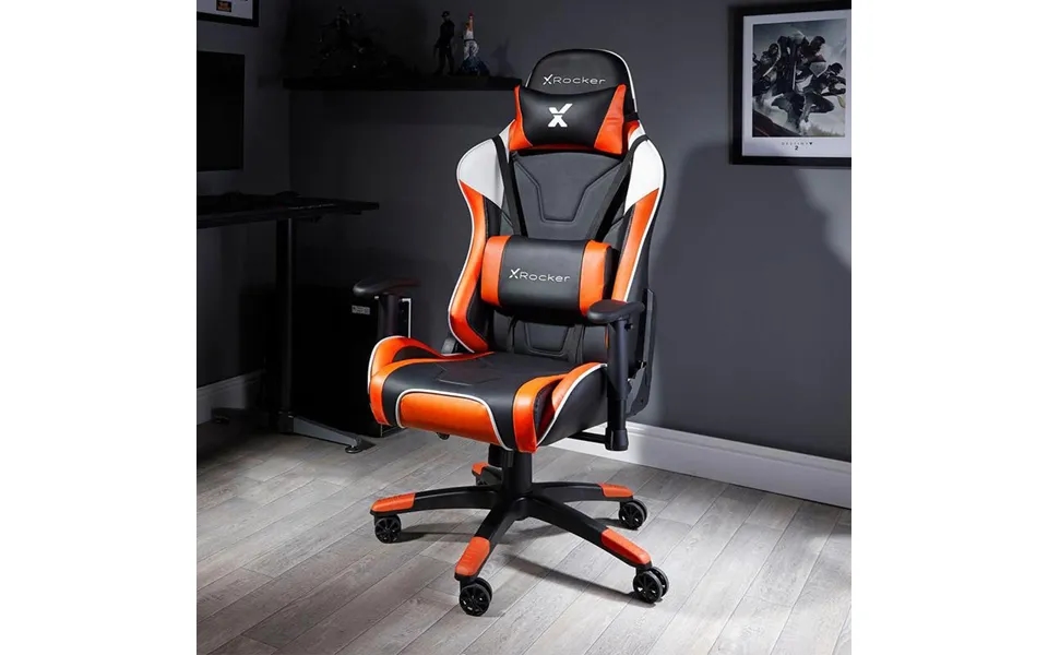 X Rocker Agility Esports Pc Office Chair - Orange