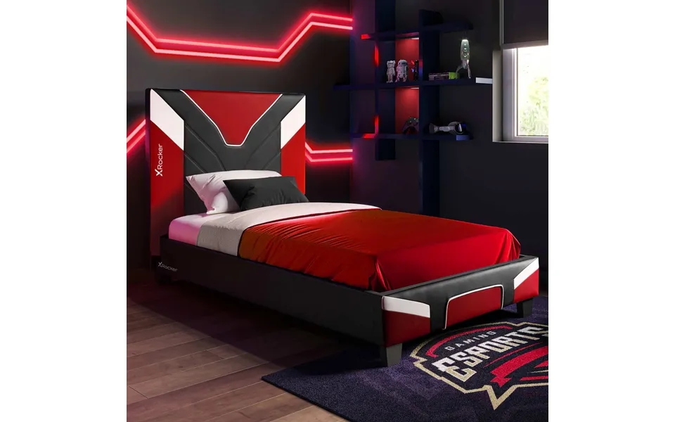 X Rocker Cerberus Gaming Bed-in-a-box - Single Red