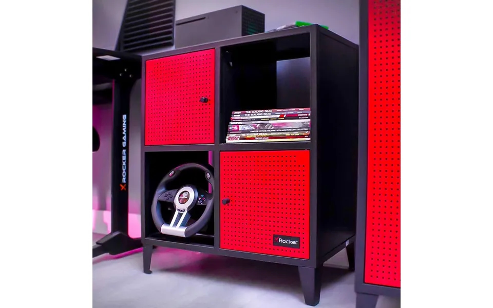 X Rocker Mesh-tek 4-cube Unit Standing Or Wall-mounted