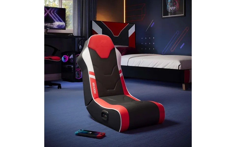 Xr Shadow Audio Gaming Floor Chair Red