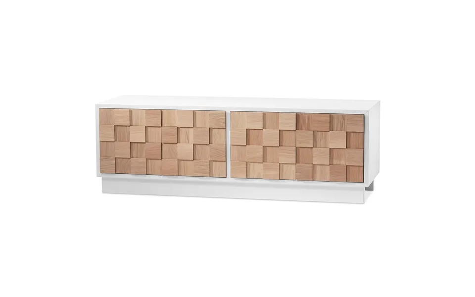 A2 Collect 2016 Media Bench White Oiled Oak-white