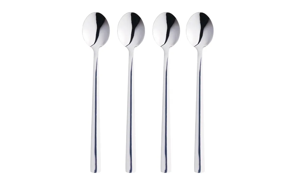 Aida Raw Latte Spoon 4-pack Polished Stainless Steel