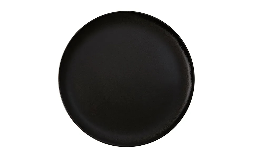 Aida Raw Plate Ø23 Cm Titanium Black