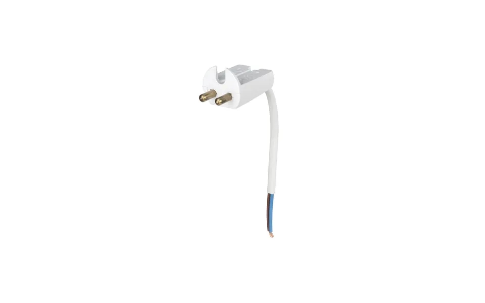 Airam Lamp Plug White - With Cable 11 Cm